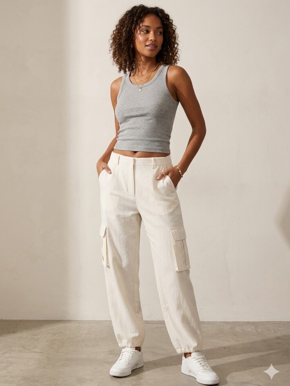 ✨ NWT✨Dynamite Soft Cargo Pants | Size 12 🤍✨